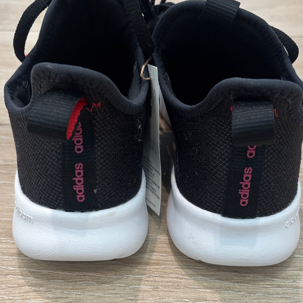 Adidas Black and Pink Cloudfoam Pure Shoes women’s size 6.5 Brand New with tags - Picture 4 of 6